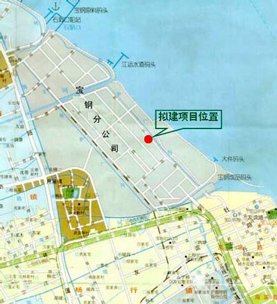 宝钢2030冷轧新增电镀锌机组工程开工建设